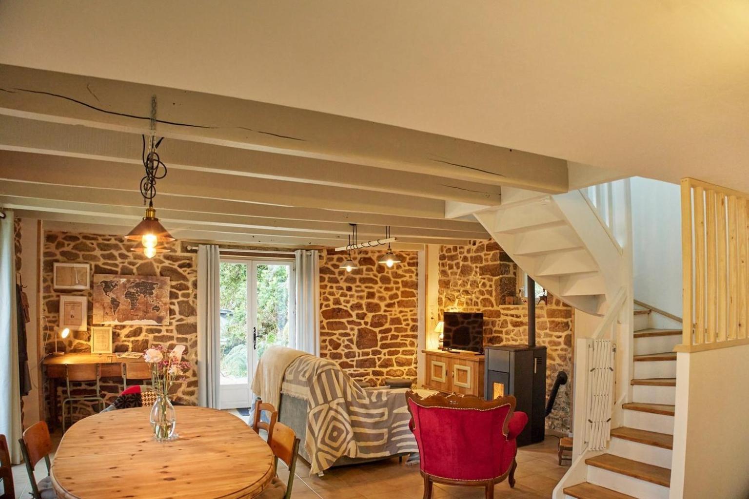 Ker Adele, Longere Cosy Au Coeur D'un Bois Holiday home Ploerdut