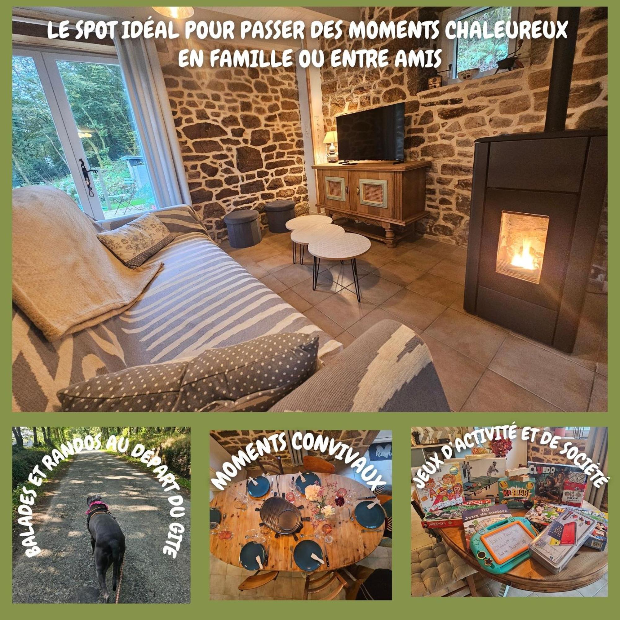 Holiday home Ker Adele, Longere Cosy Au Coeur D'un Bois Ploerdut